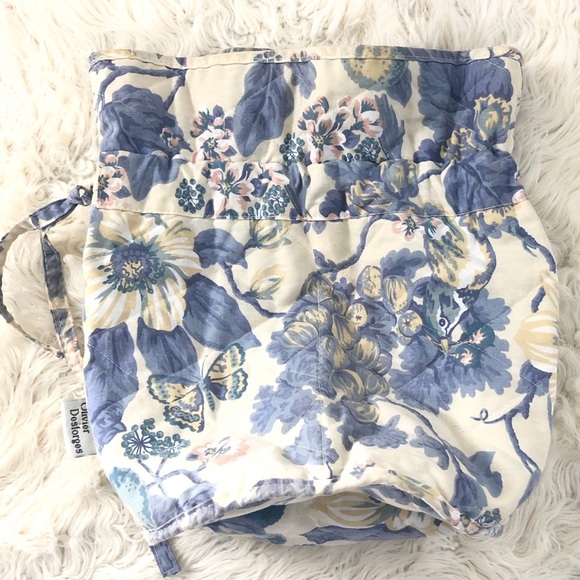 Olivier Desforges France Quilted Fabric Pocket Bag with interior pockets - Picture 8 of 11